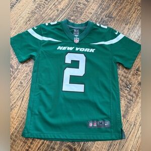 Nike New York Jets #2 Zach Wilson Youth Jersey Green NFL Size Youth M